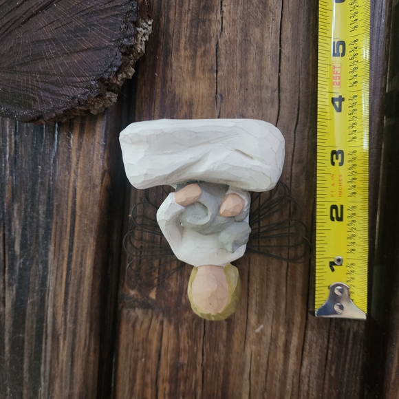 Halmark, Willow Tree, Angel of Kindness, Holding Kitten - Picture 8 of 8